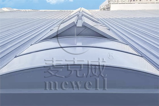 三角型+圓拱型組合式消防天窗 三角型+圓拱型組合式消防天窗