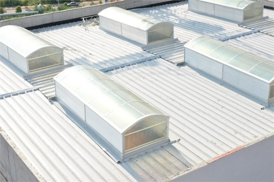 圓拱型電動排煙天窗 圓拱型電動排煙天窗